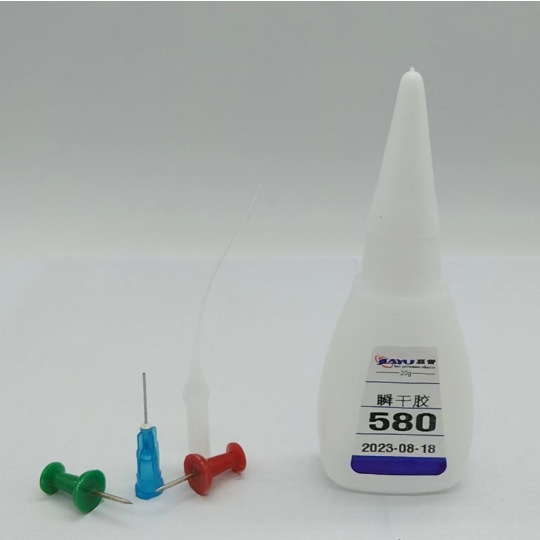 厂家直580强力瞬干胶 塑胶 金属 橡胶材质快速粘接 环保 无白化