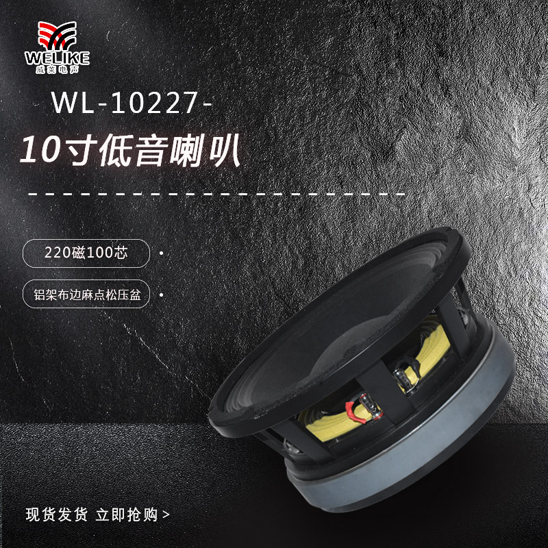 10-Inch 220 Magnetic 100-Core Outdoor Performance Stage Bar Hi-Room Entertainment Woofer 10-Inch Speaker 10-Inch 220 Magnetic 100-Core Outdoor Performance Stage Bar Hi-Room Entertainment Woofer 10-Inch Speaker