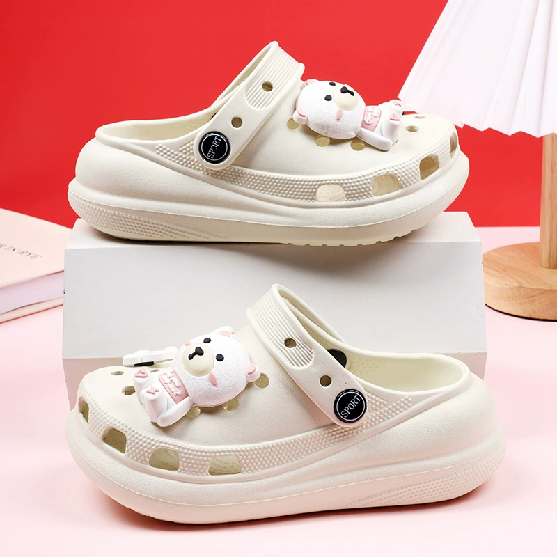 Детские тапочки, новые летние детские домашние детские нескользящие тапочки, домашние сабо для отдыха для мальчиков и девочек