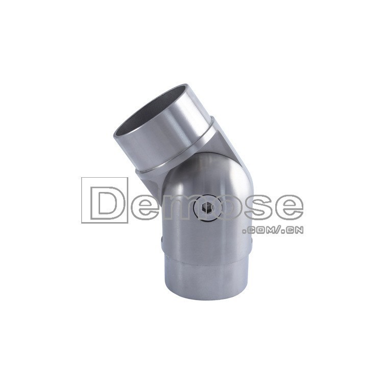 钢玻璃不锈钢栏杆配件 五金接件 防护栏不锈钢拉丝圆管 扶手接件