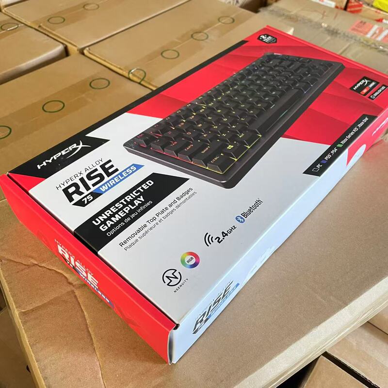 HyperX Alloy RISE 75 Wireless Extremely Unknown Pioneer 75 Key Mechanical Keyboard Hot Plug HyperX Alloy RISE 75 Wireless Extremely Unknown Pioneer 75 Key Mechanical Keyboard Hot Plug