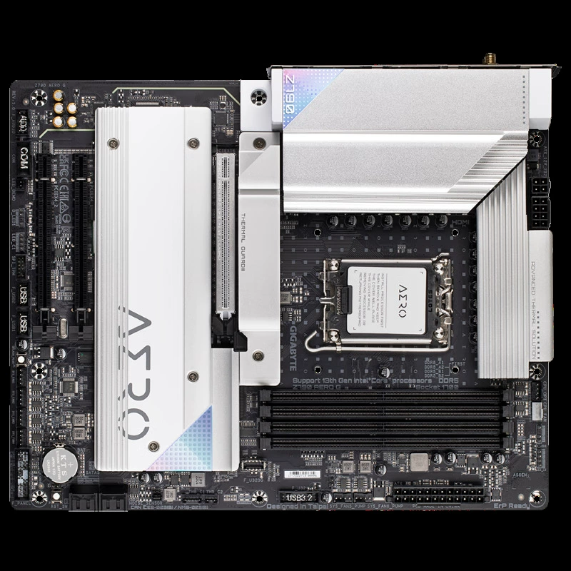 Совместима с материнской платой Gigabyte Snow Eagle Z790 Aero G, DDR5, поддержка процессоров серии 13900/13700KF