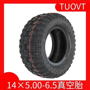 14 düym 14X 5-6.5 düym şinlər, elektrik skuter modifikasiyalı avtomobil şini 13*5.00-6.5