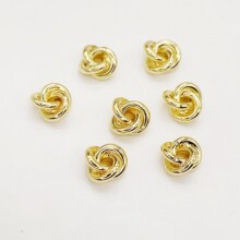 ��ɫ18K����ŤŤȦ�|Ƭ���ϻ���������黨Ȧ�Aë����ɢ��diy���