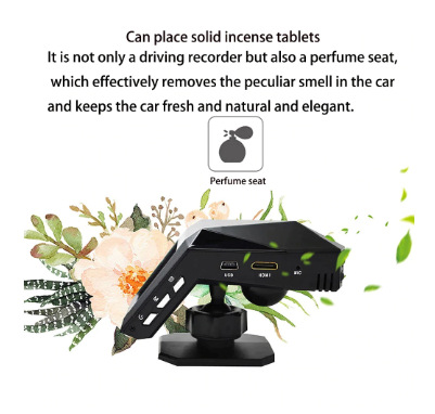 2026 Cross-Border Dashboard-Mounted Dash Cam with No Installation Required, Ultra-High-Definition Infrared Night Vision