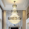 Cristal modern ceiling lamp for country house for living room, hotel lights, simple and elegant design