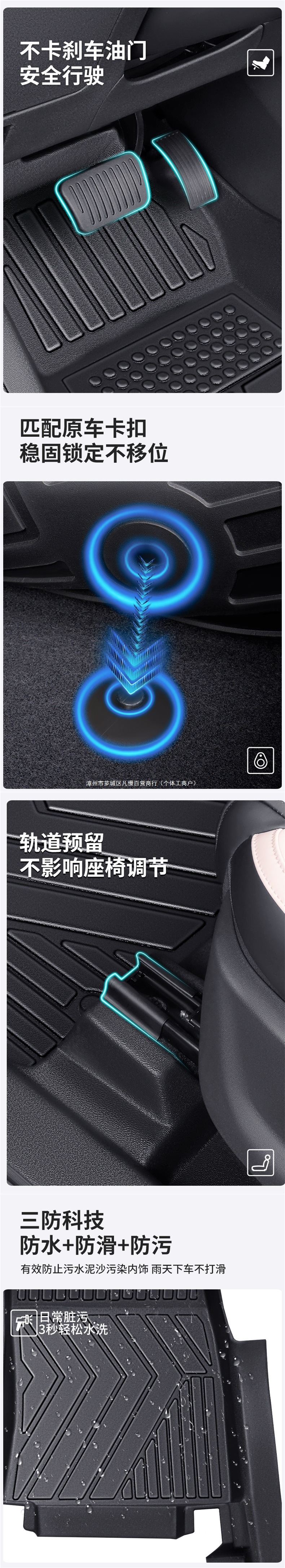 Suitable for 2025 BYD Seagull Dolphin TPE full-coverage floor mats, smart driving version, original factory top layer