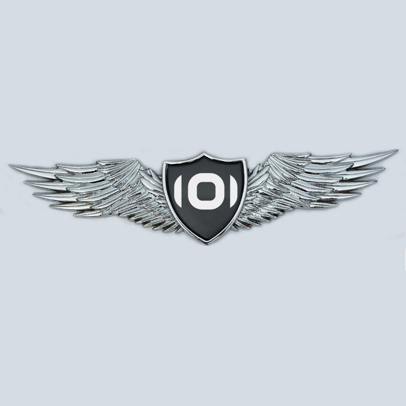 장안 Qiyuan 금속 자동차 스티커 JY 실버 블랙