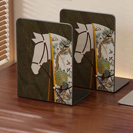 书立加厚加大学生用书立架书夹固定书本书架教室宿舍桌面收纳书靠