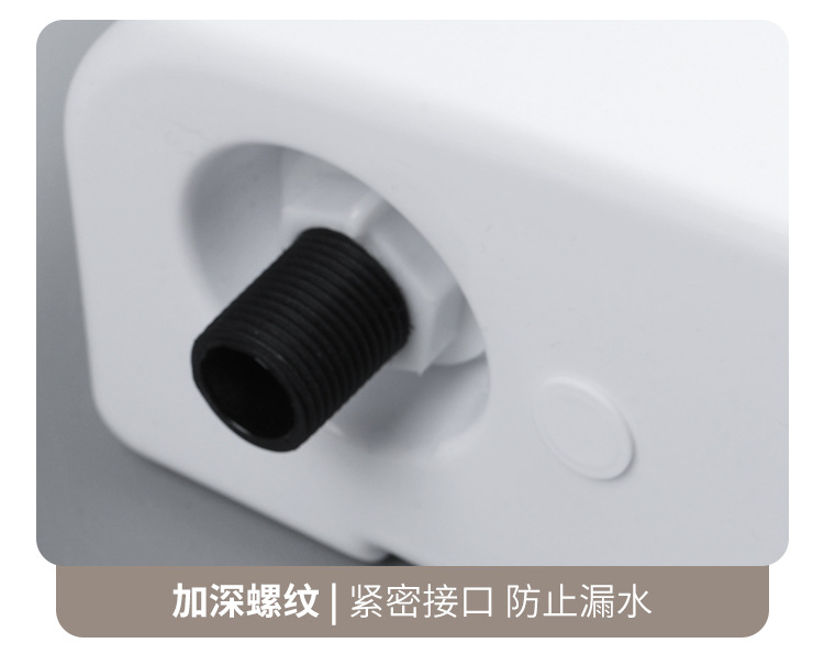 Bathroom, household toilet, squat toilet, flushing tank, wall-mounted, large flushing force, thickened, no need for drilling, wall-mounted type undefined
