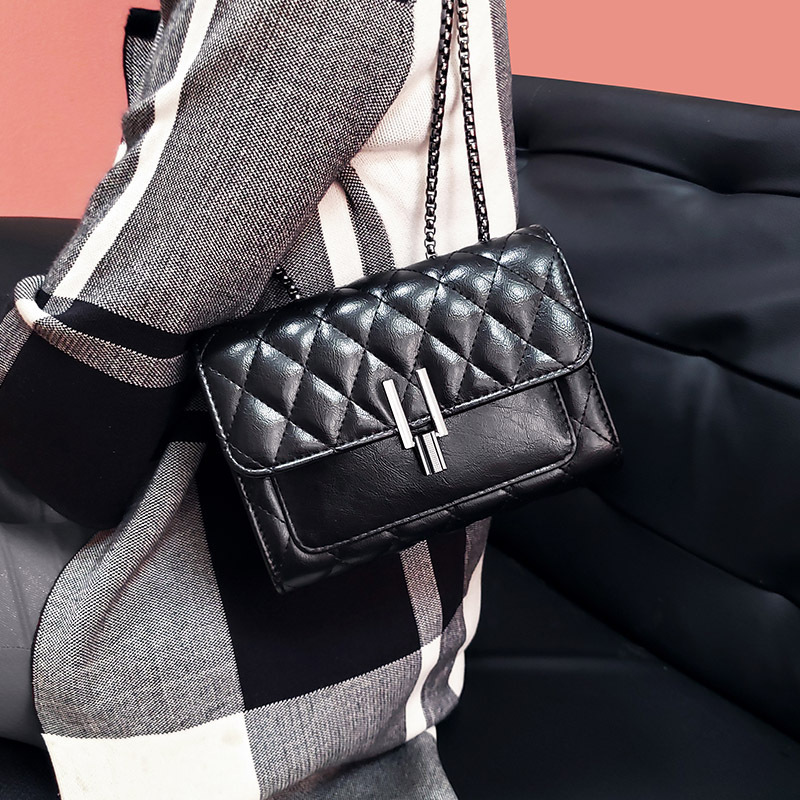 2023 nuevo estilo de bienestar TikTok estilo Chanel bolso de mujer rombo cadena bolsa de mensajero hombro bolso de mujer entrega de una pieza