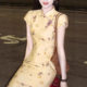 Super Fashion Launches New Chinese Style Improved Cheongsam Cotton-Feel Printed Dress 2025 New Model Ready for Delivery