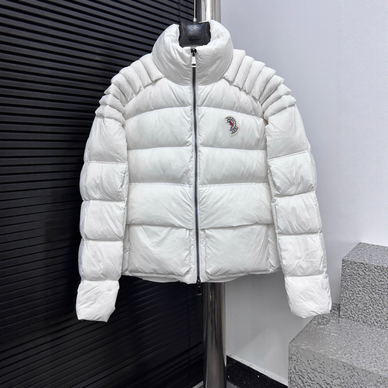 High Version Mengjia New Filled down 90 White Duck down Fluffy Stand Collar Fashionable Warm down Jacket