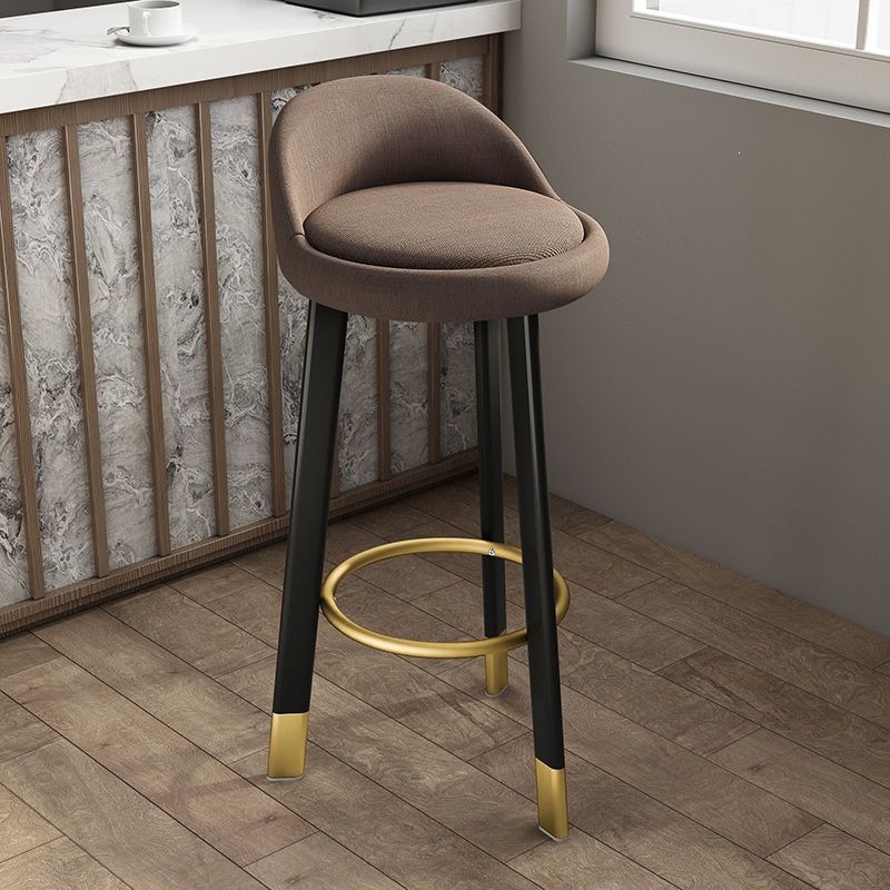 Brown fabric-Black Gold
