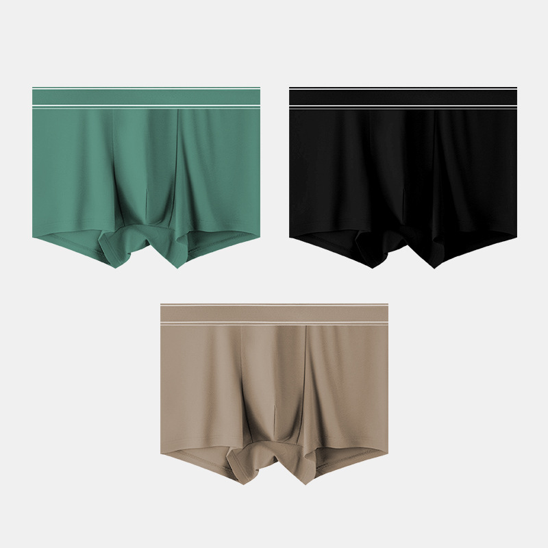 Pantalones de algodón antibacterianas para hombres, pantalones de cuatro pantalones transpirables para adolescentes, pantalones cortos para hombres, pantalones de verano