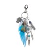 Keychain, metal transport, European style, boho style