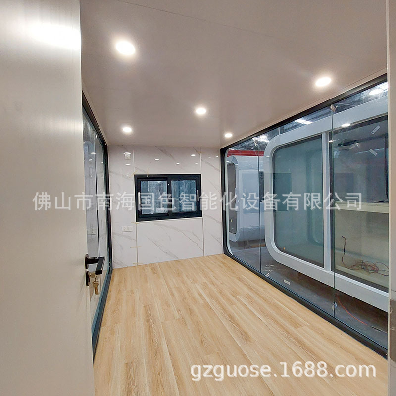 Smart Apple Cabt Hostel Business Net Red Room Space Cápsula B & B Hotel Hermosa construcción rural Casa móvil