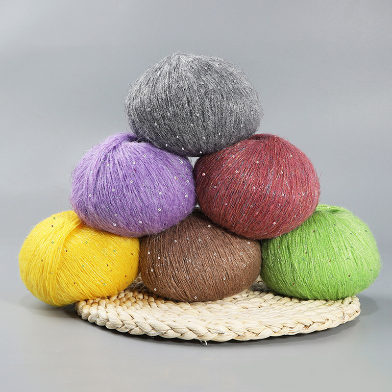 Snow Dot Mohair Dot Mohair Dot Children's Knitting Baby Wool Knitting Handmade Doll diy Special Wholesale