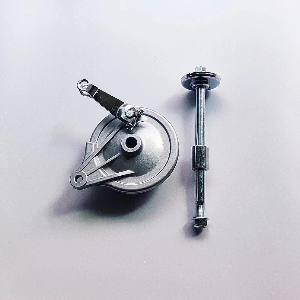 Motorcycle Accessories Brake Drum Matching Brake Pad Assembly Cg Front and Rear Brake Matching with Shaft Matching