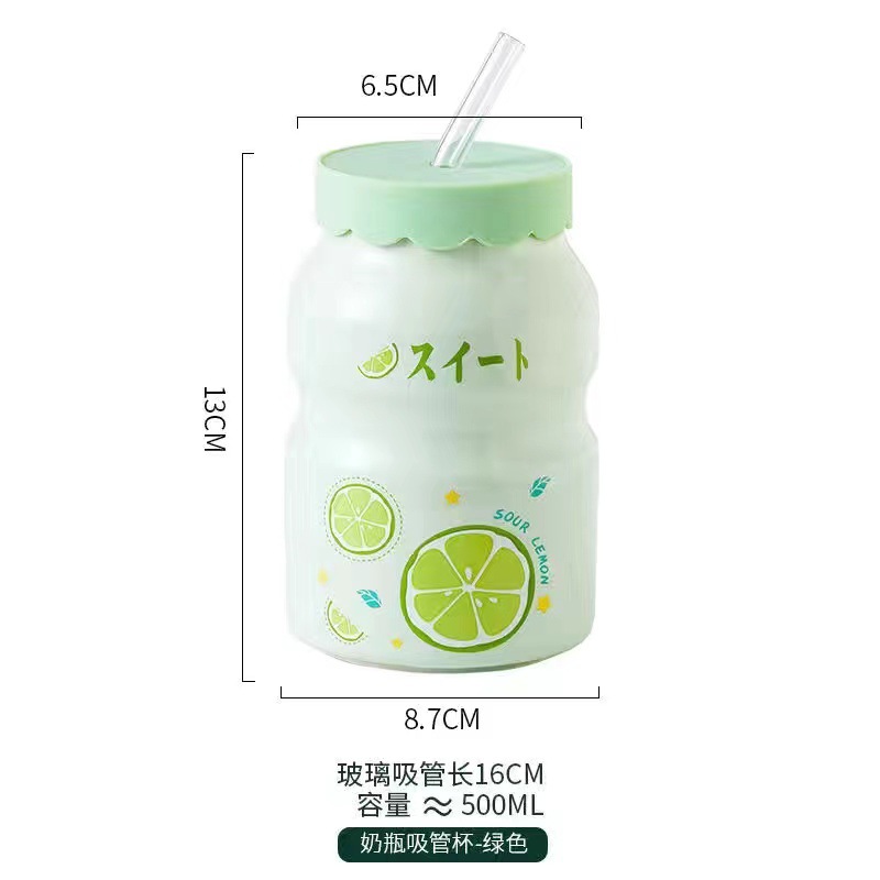 Taza de cerámica impresa logo regalo Taza de cerámica taza de yogur creativo de alta apariencia ins