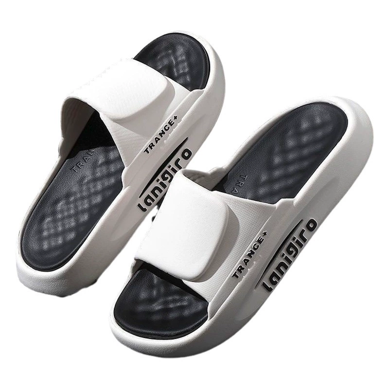 Слипоны мужские спортивные летние новые популярные Нескользящие износостойкие дезодоранты, домашние тапочки для мужчин