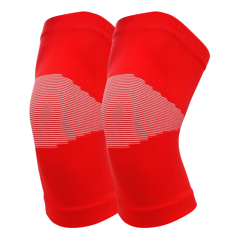 Deportes y fitness levantamiento de pesas de doble capa espesa nylon sentadilla presión bondage rodilla protector de entrenamiento de fuerza al aire libre