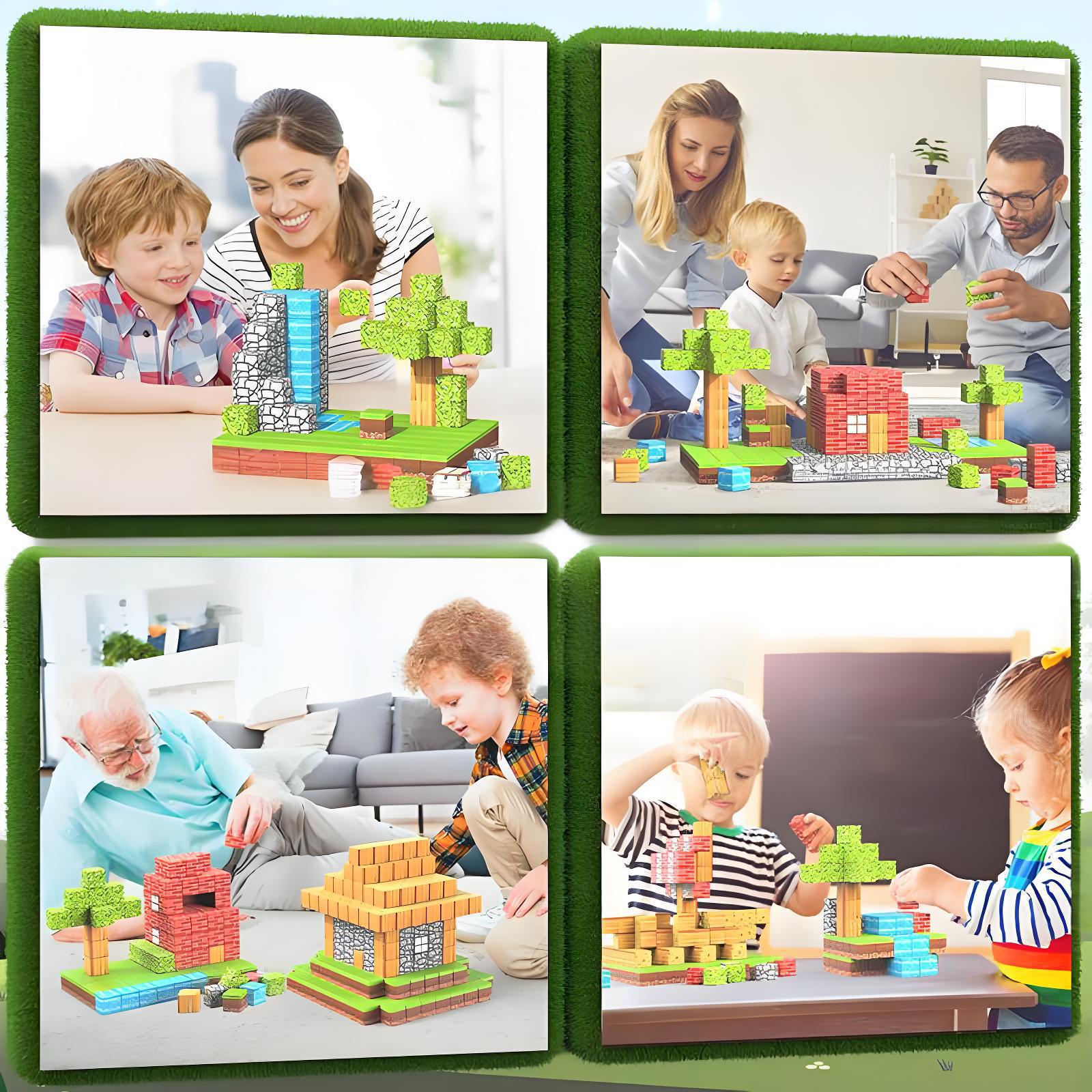 Stem, magnetic constructor, set, wholesale