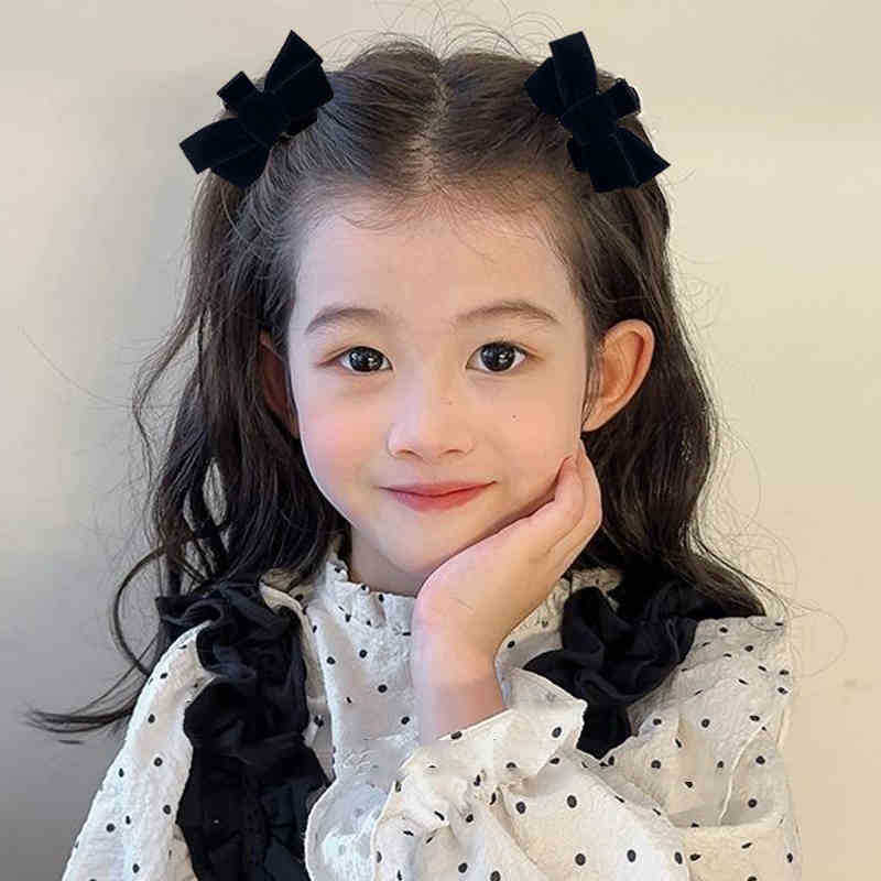 2025新型の両面蝶結びの小さいクリップの女の子の気質の精霊の耳のピンの側の前髪の砕毛のカードの女性|undefined