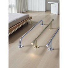 服装店上墙展示架不锈钢正挂衣架套装壁挂墙面衣服横杆墙上挂衣架