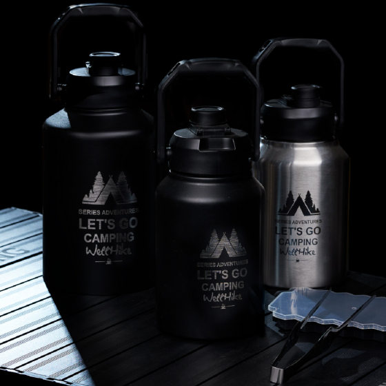 Outdoor camping ice bucket large capacity sports heat preservation cold water bottle picnic ice bucket pot set ice bucket set accessories