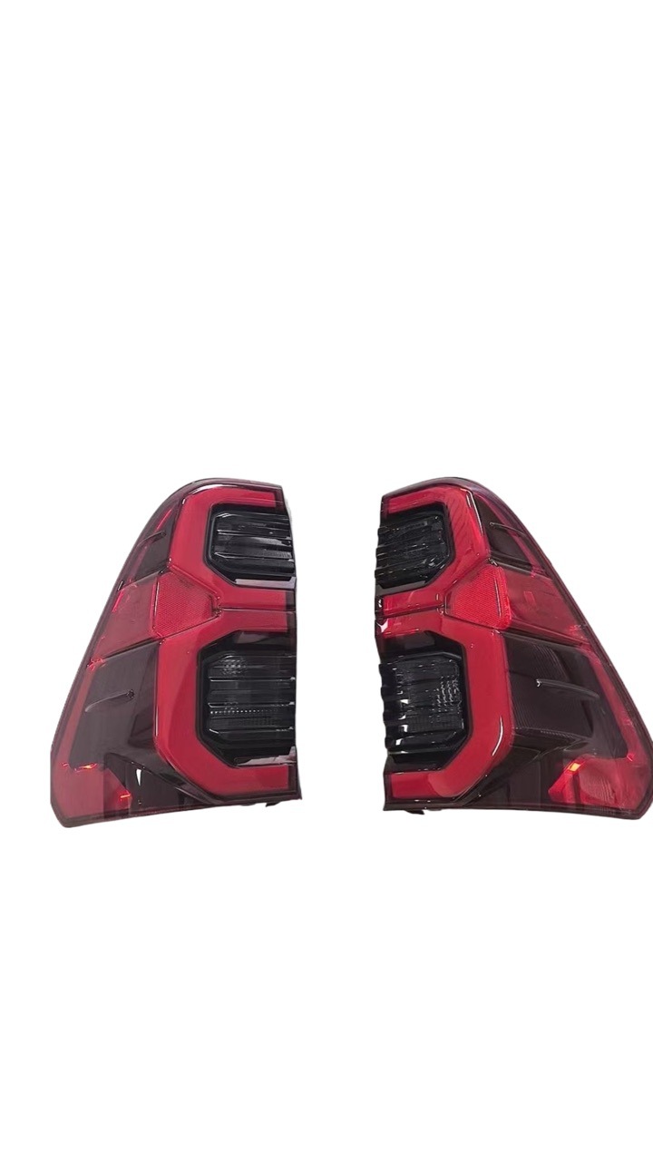 Suitable for Toyota's New 20/21/22 Model Hilux Revo Rear Tail Lights, Sold in Pairs