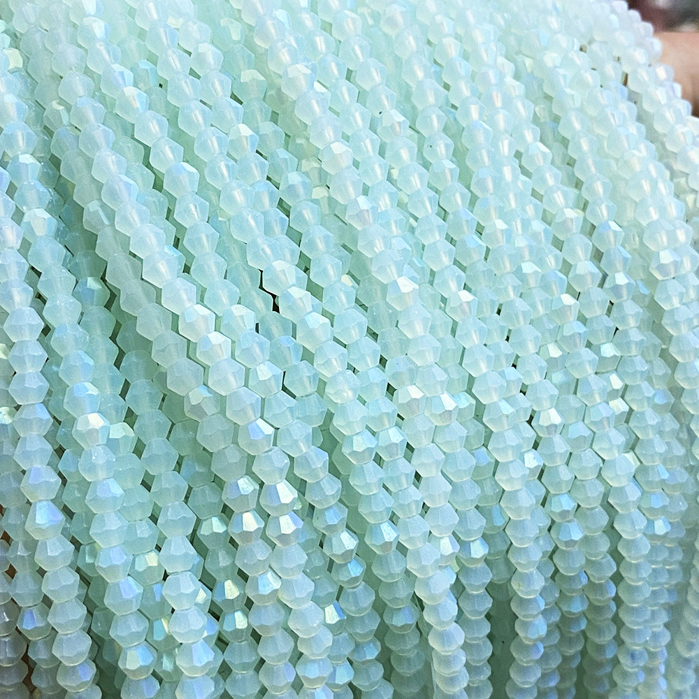 Glass crystal bracelet