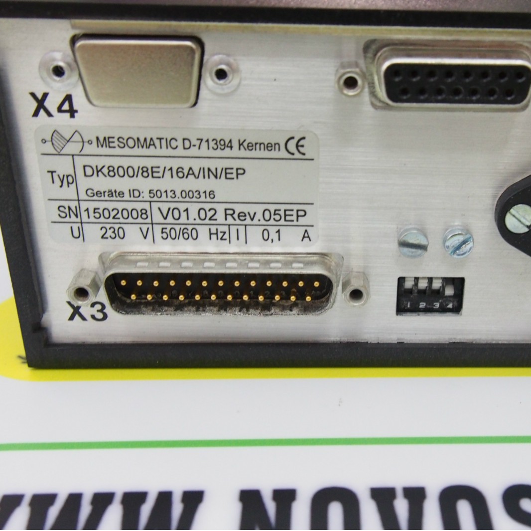 MESOMATIC显示控制器、继电器DK800/8E/16A/IN/EP-5013.00316