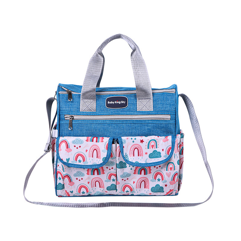 작은 가방 블루