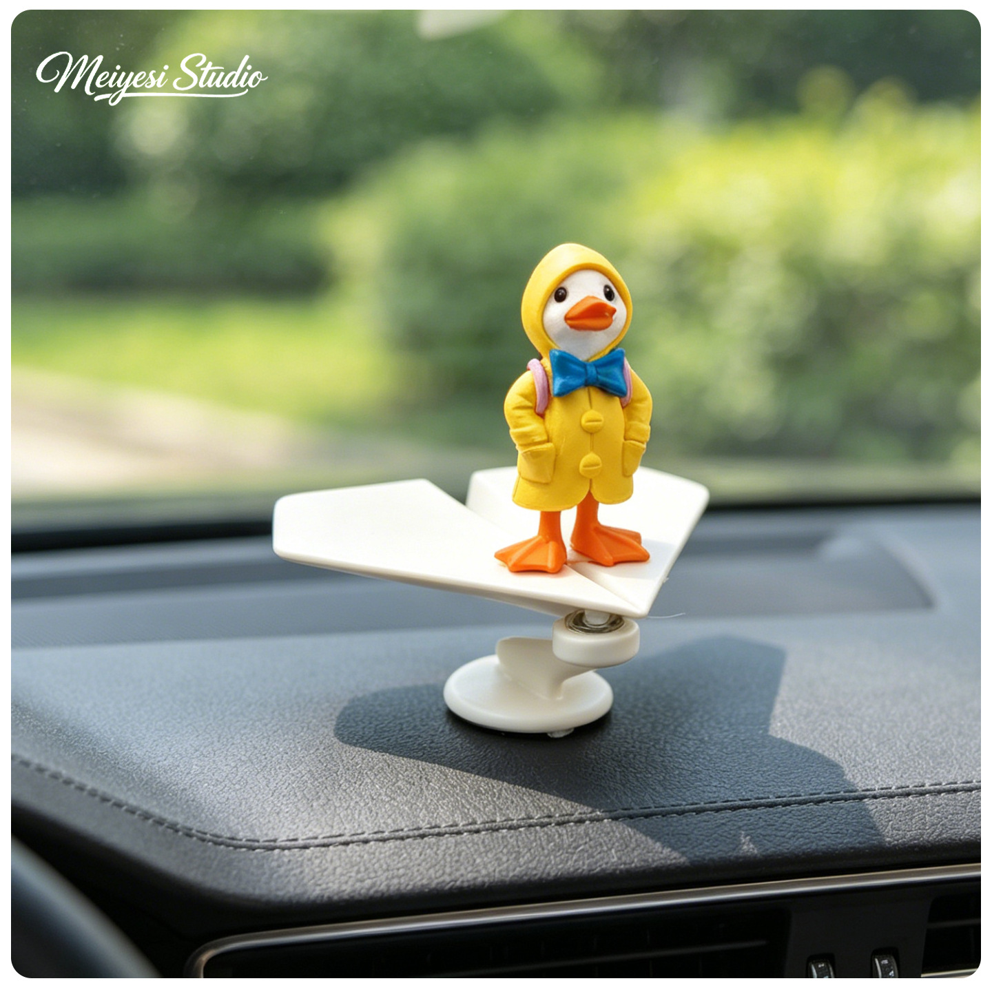 Crayón nuevo avión giratorio 2026 nuevo automóvil adorable joyería de dibujos animados decoración de curación descompresión