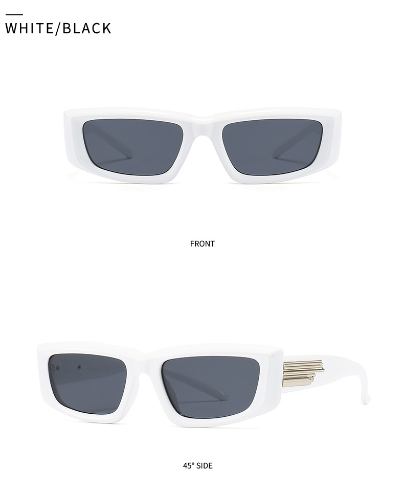 Fashion Geometric Pc Square Full Frame Women's Sunglasses display picture 3