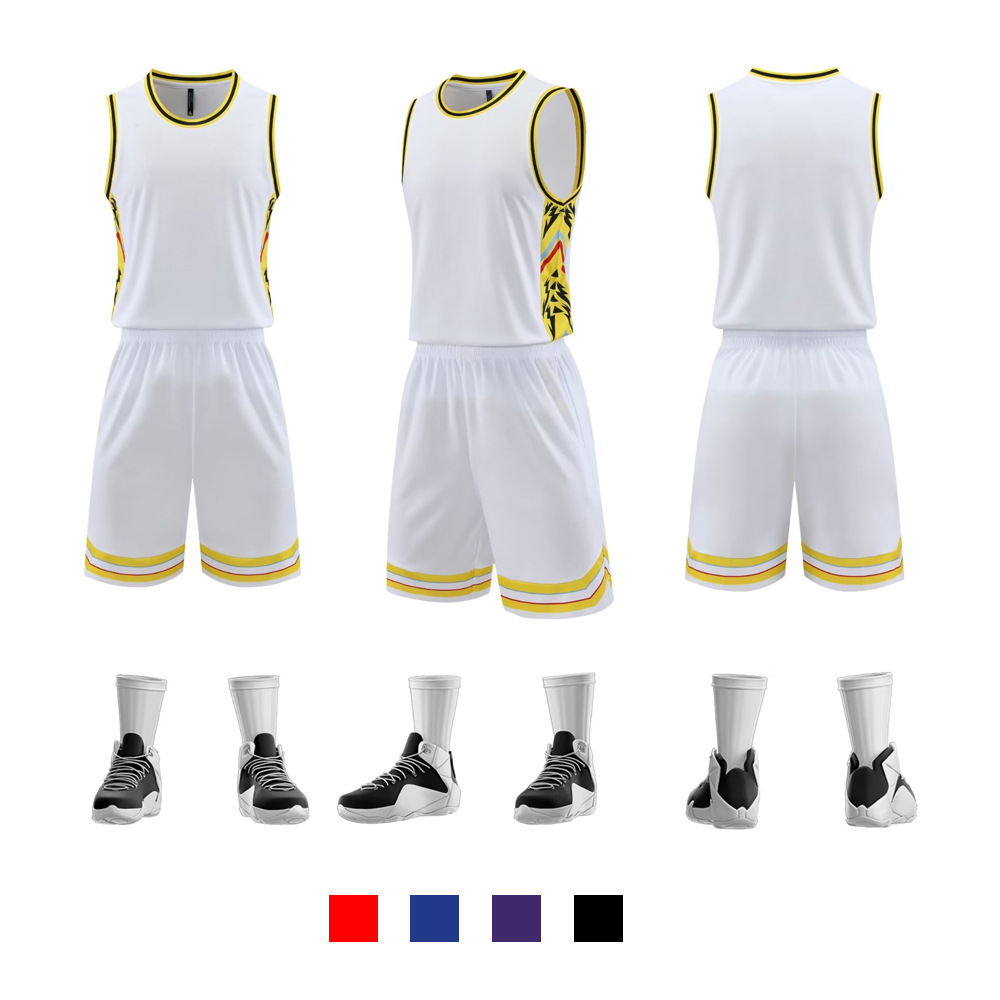 Quick Dried Kobe Basketball Kit Game Team Kits Children's Training Tank Top Sportswear Jersey Personality_voghion.com