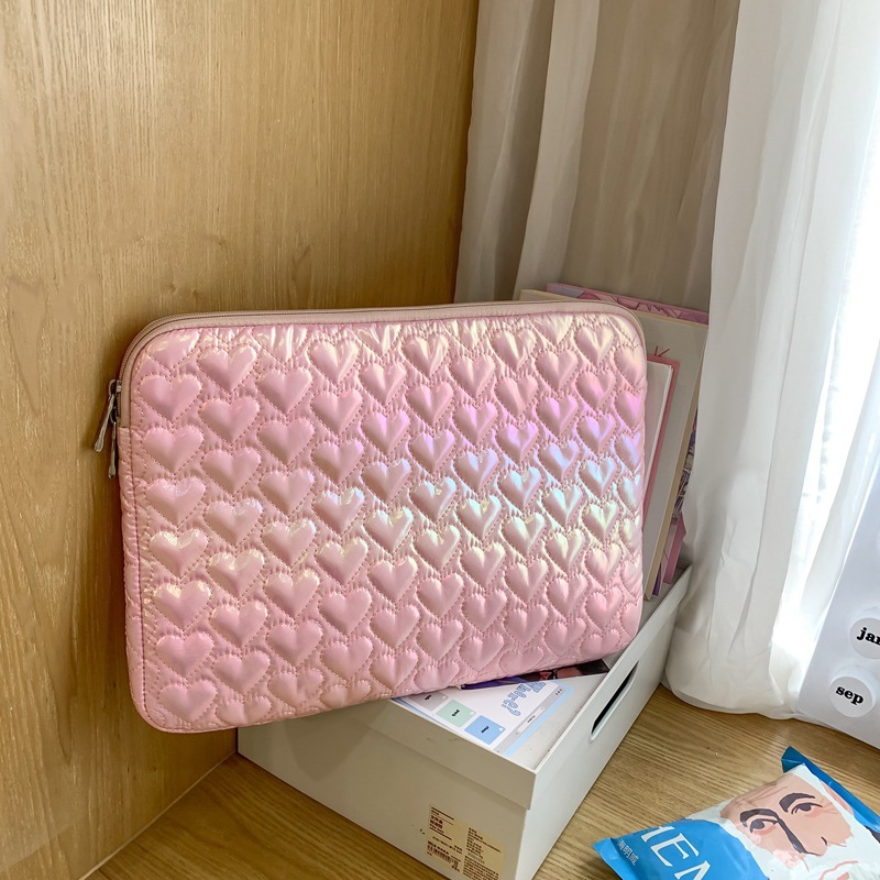 New Korean-Style Ins Embroidered Fashion Trendy Tablet Bag 11/ 13inch iPad Laptop Storage Inner Bag