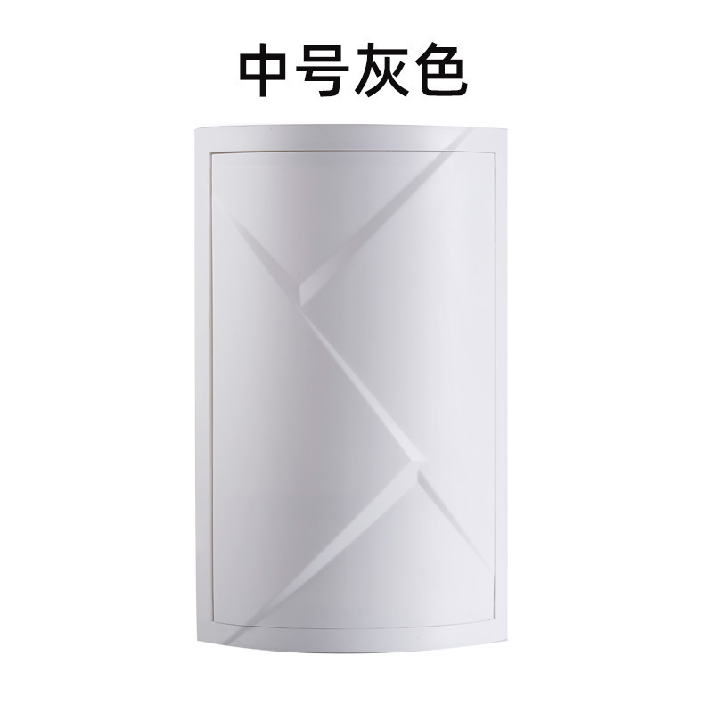置物架浴室旋转三角收纳整理架厨房卫生间洗漱台防尘储物柜墙角架|undefined