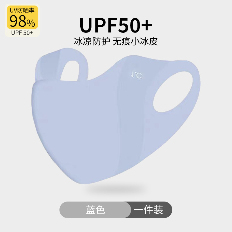 2025 máscara solar multifuncional para proteger la cara, protector de cuello, protector de ojos, máscara de esquina de ojos de hielo transpirable, máscara delgada