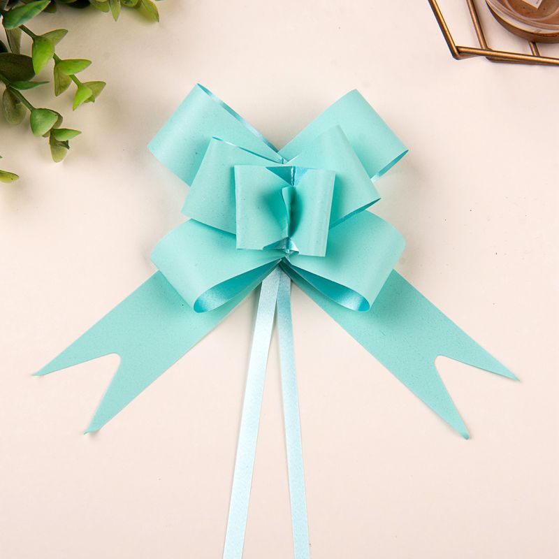 Venta al por mayor medio 30 elegante arco mano-dibujado flor vacaciones caja de regalo embalaje cinta guirnalda