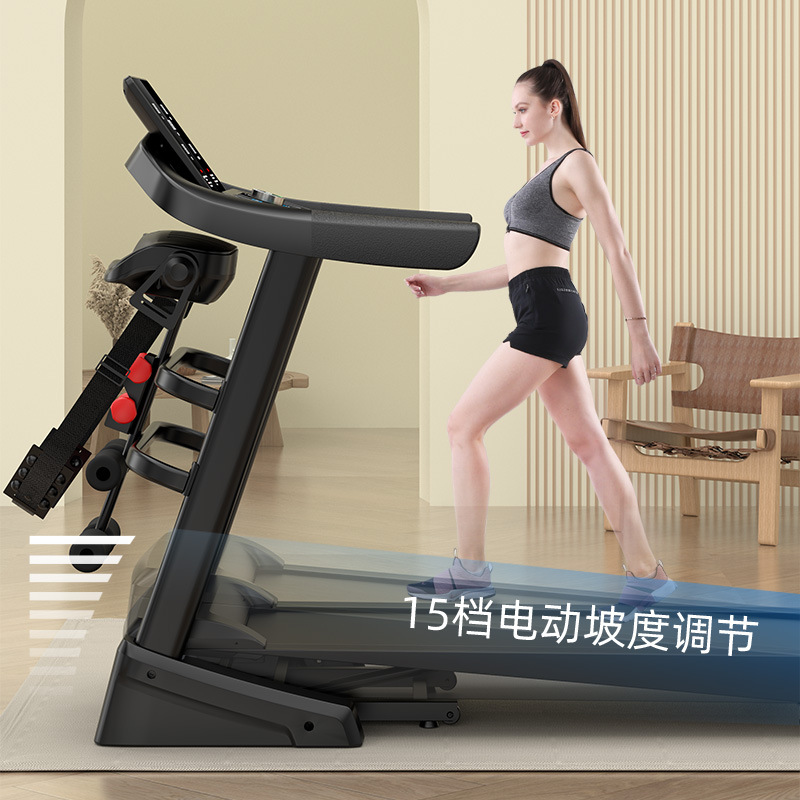 Fábrica para el hogar de la caminadora transfronteriza grande familia plegable máquina de caminar eléctrica para gimnasio interior