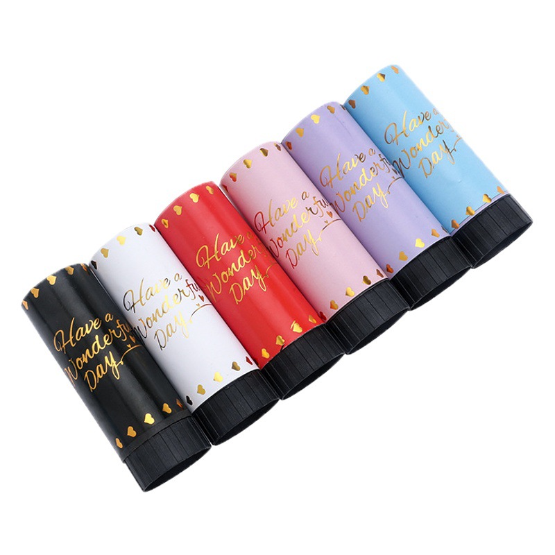Mini Cañón de Confeti Manual para Bodas y Fiestas
