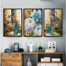 蒙娜丽莎十字绣2024新款线绣客厅大幅简约现代三联画自己绣手工