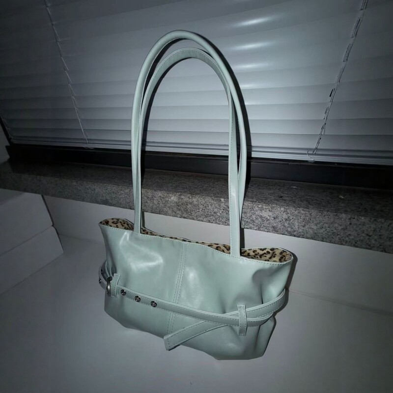 Korean Otie 1041011 Adjustable Buckle Tote Bag Korean Otie 1041011 Adjustable Buckle Tote Bag