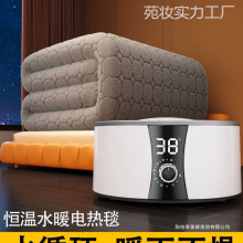 水暖电热毯单人双人水循环双控调温电褥子恒温水热毯官方2025新款