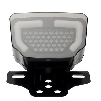 Tail light Philippines Cg125 Smiley Face Motorcycle - grid-style-taillight