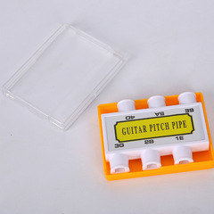 Guitar tuning flute manufacturer direct sales wholesale 6-hole tuning flute folk acoustic guitar classical tuning flute tuner