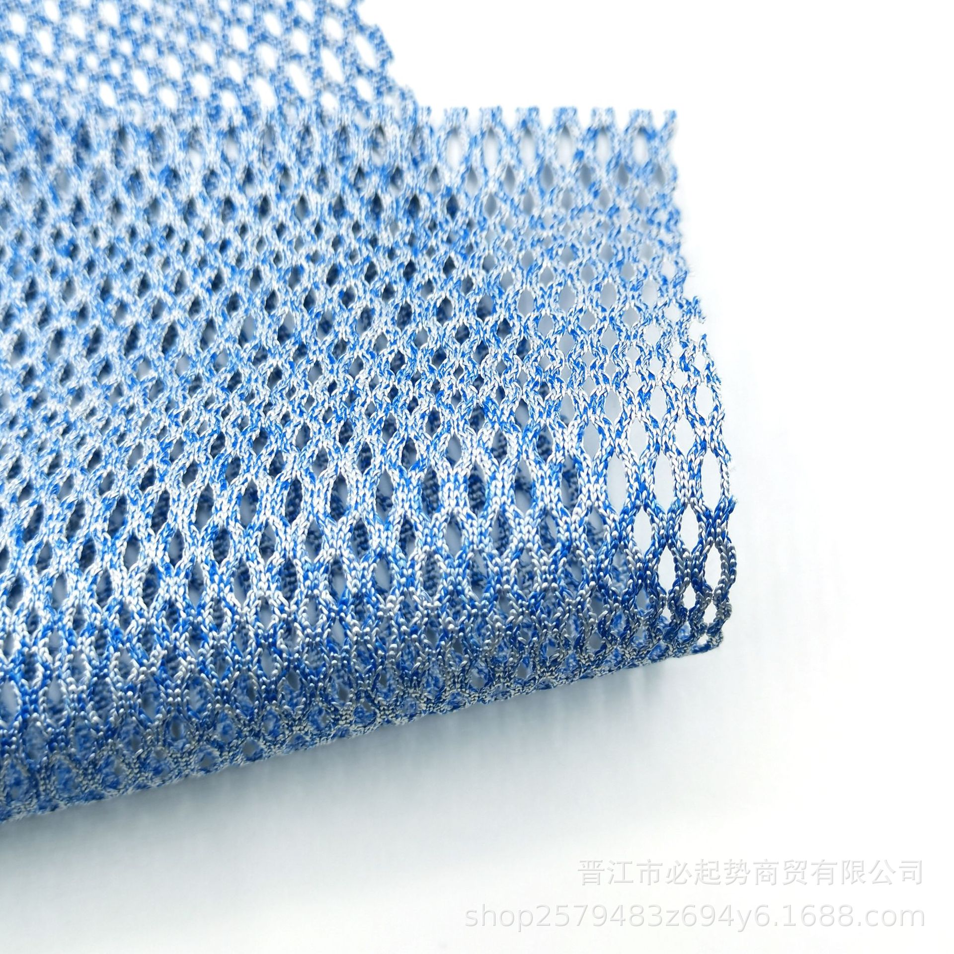 双色时尚大小眼单网布 鞋材箱包汽车单层网