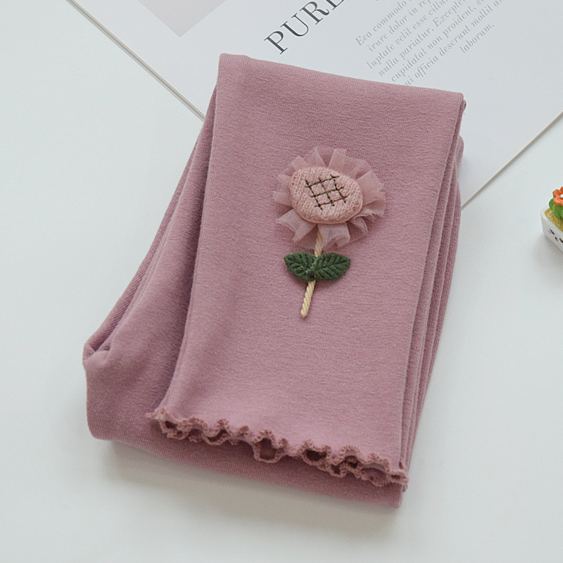 Polainas de las niñas primavera y otoño desgaste exterior fino nuevo estilo occidental polainas de los niños medianos y grandes